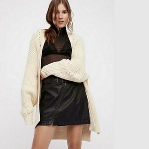 NWT Free People Cream Cardigan